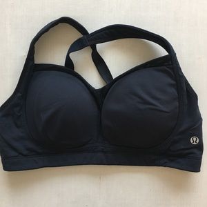 Lululemon Ta Ta Tamer III 34DD Navy
